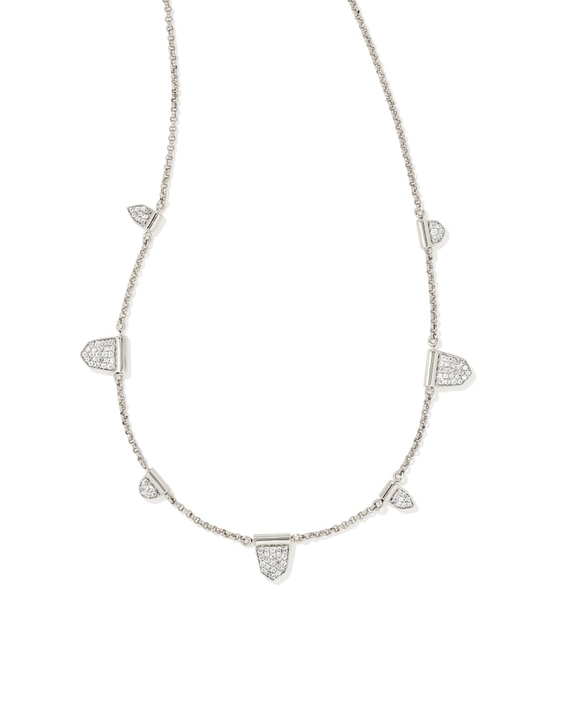 Adeline Strand Necklace in Silver image number 0